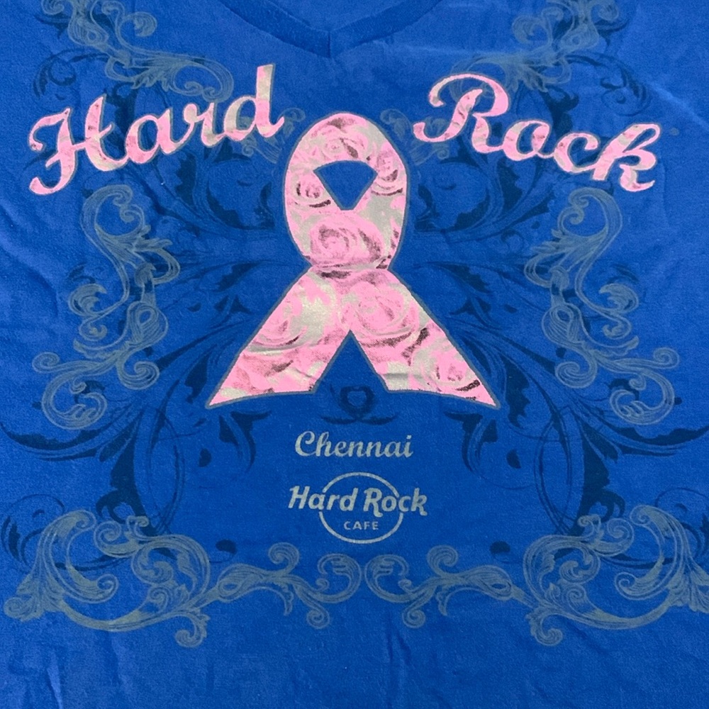 3/$20✨Hard Rock Cafe Breast Cancer Awareness Chennai India - Picture 3 of 8